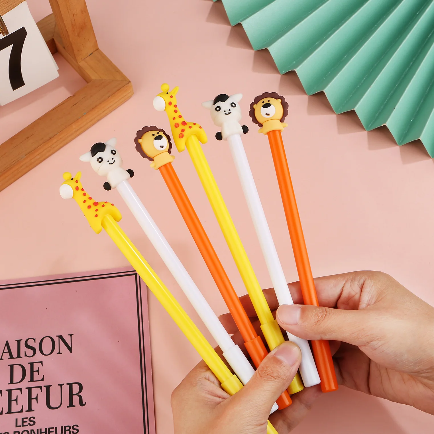 Lion Stationery & Office Supply(Kunshan)Co.Ltd - 10 adet/grup Sevimli Karikatür Hayvan Jel