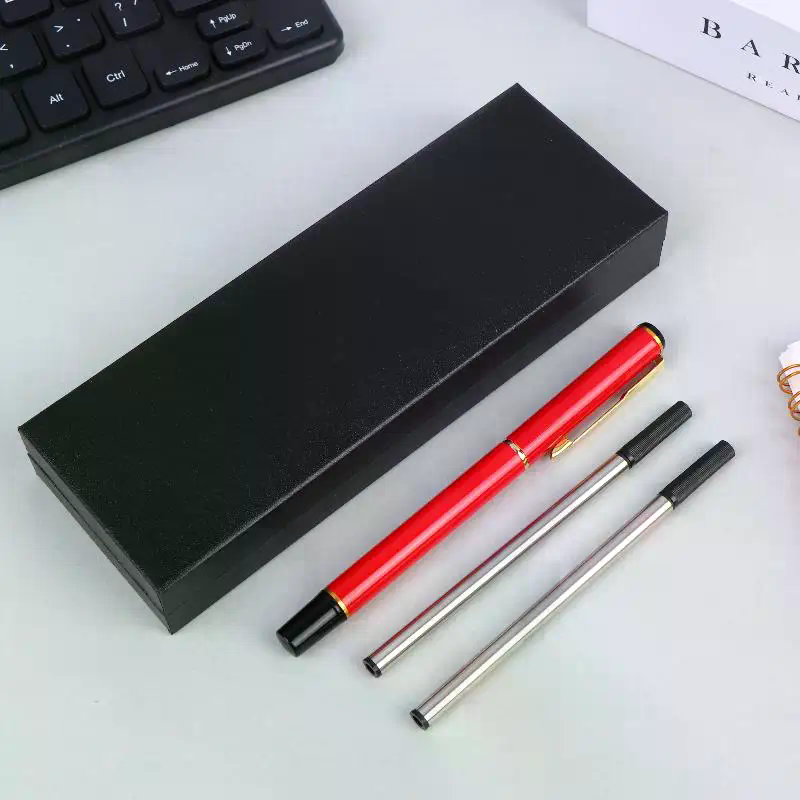 Stationery Supply Business - Hediye Kutusu Ambalajı Lüks Metal Tükenmez