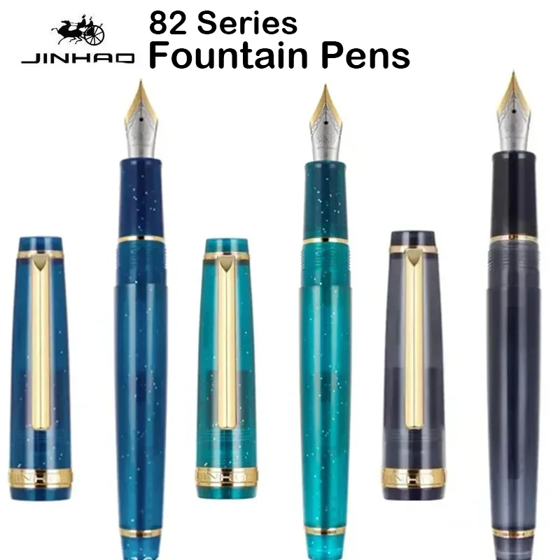 Stationery Supply Business - Jinhao 82-dolma kalem lüks şeffaflık kalem