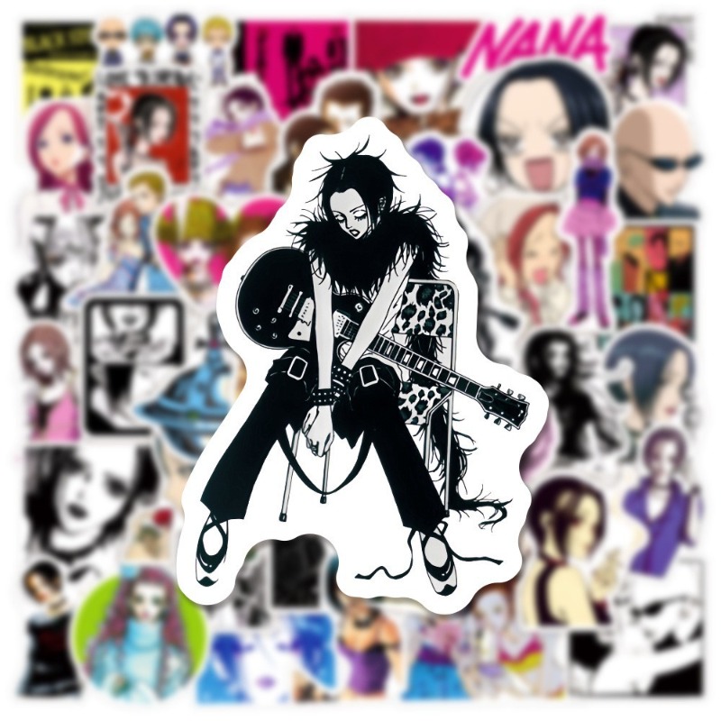 Memo Pad Sticky - 50 adet Anime NANA Japon Kızları