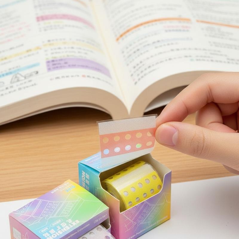 İnci Desenli Delik Koruyucu Et - Memo Pad Sticky incelemesi ve fiyatı