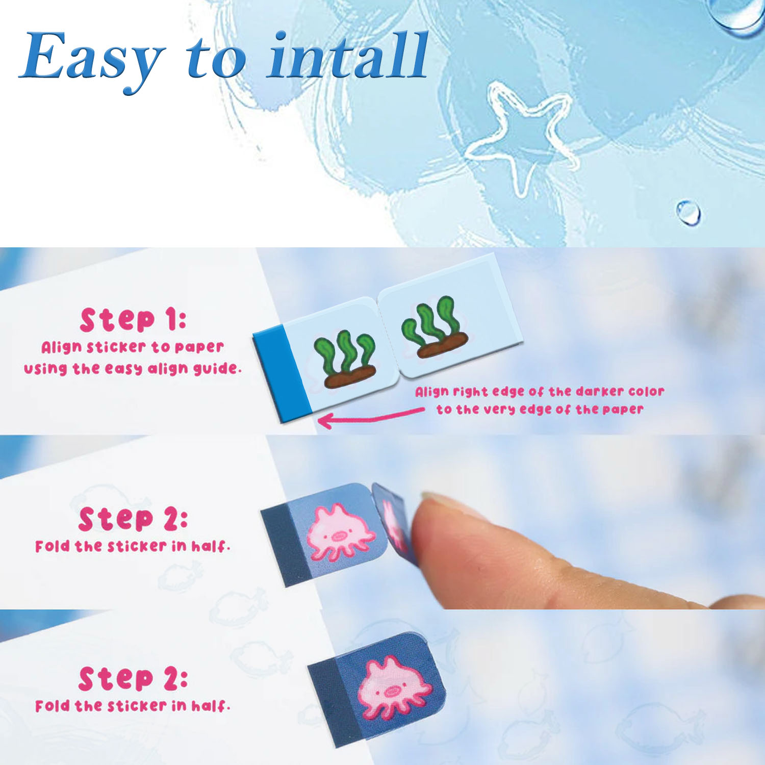Deniz Yaratığı Lil Tab Çıkartm - Memo Pad Sticky incelemesi ve fiyatı