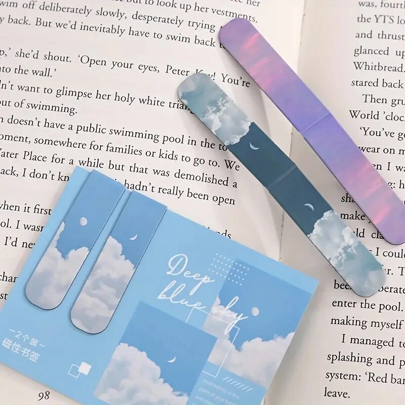 2 adet manzara temalı manyetik - Bookmark Magnetic Clip incelemesi ve fiyatı