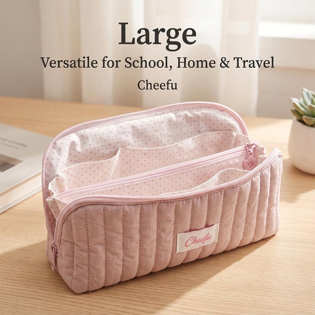 Büyük Kapasiteli Çizgili Kalem - Pencil Case Large incelemesi ve fiyatı