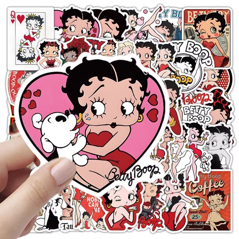 Yeni 50 adet Betty Boop etiket - Memo Pad Sticky incelemesi ve fiyatı