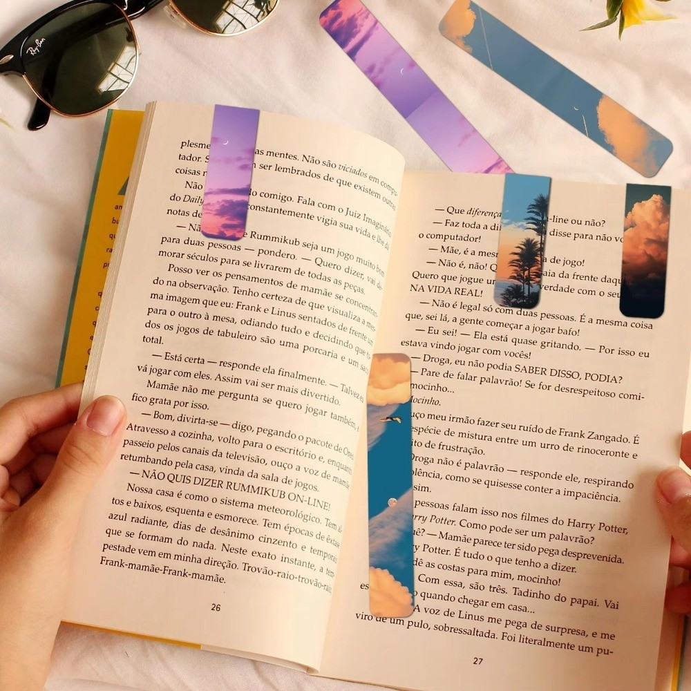 5 adet/takım suluboya tasarım  - Bookmark Magnetic Clip incelemesi ve fiyatı