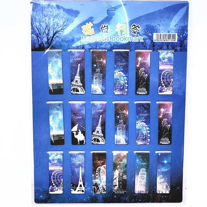 18 adet/takım Kedi Kulesi Mıkn - Bookmark Magnetic Clip incelemesi ve fiyatı